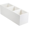 Květináč na kolečkách BETONIQUE 90x30 cm krémové dřevo