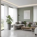 Květináč URBANIKA ECO Wood 46,6x25,5 cm šedý