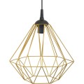 Stropní svítidlo Diamond 25 cm zlaté