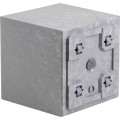 Květináč na kolečkách BETONIQUE 30x30 cm beton šedý
