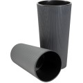 Plastový květináč URBANIKA ECO 57,1x29,5 cm antracitový