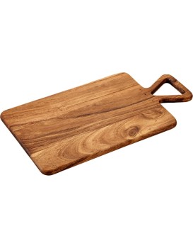 Prkénko na krájení SLICE 42x23 cm z masivu hnědé 