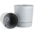 Sada 2 ks květináčů Azalea šedý beton