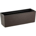 Plastový květináč Bouquet Riflo 56x19 cm mokka