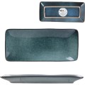 Servírovací podnos Aurora 10x22 cm modrý