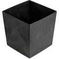 Květináč FLORE Beton 41x39,5x39,5 cm černý