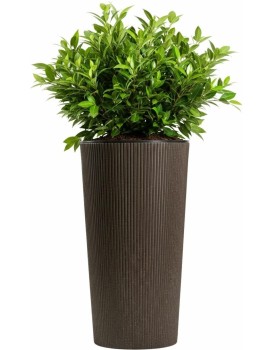 Květináč URBANIKA Coffee 57,1x29,5 cm hnědý