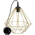 Stropní svítidlo Diamond 25 cm zlaté