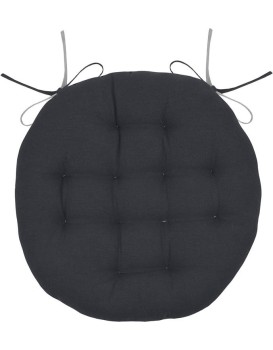 Oboustranný podsedák na židli DUO 38 cm šedý/antracitový