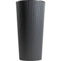 Plastový květináč URBANIKA ECO 57,1x29,5 cm antracitový