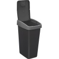 Odpadkový koš FLIX 25 L antracitový 