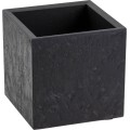 Květináč na kolečkách BETONIQUE 30x30 cm beton černý