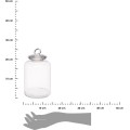 Skleněná kuchyňská dóza GLOS 2,64 l čirá