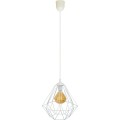 Stropní svítidlo Diamond 25 cm bílé