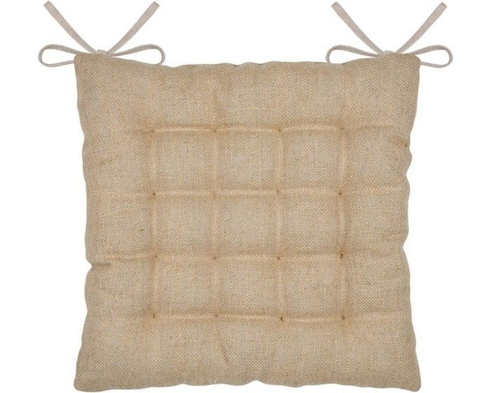 Podsedák na židli Josepha 38x38 cm béžový
