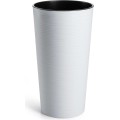 Květináč URBANIKA Riflo 25,5x46,6 cm bílý