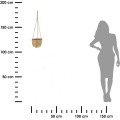 Závěsný květináč BOHO 20 cm béžový