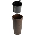 Květináč URBANIKA Coffee 57,1x29,5 cm hnědý