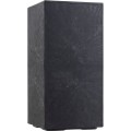 Květináč na kolečkách BETONIQUE 30x60 cm černý beton
