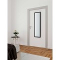 Zrcadlo na dveře LENNY 30x120 cm černé 
