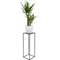 Květinový stojan Charr 70 cm černý