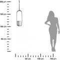 Závěsný květináč AERA HANG 17,9 cm bílý 