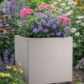 Květináč na kolečkách BETONIQUE 30x30 cm beton béžový