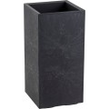Květináč na kolečkách BETONIQUE 30x60 cm černý beton
