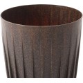 Květináč STRIPPED ECO Coffee 39x46,3 cm hnědý