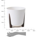 Květináč MOSS ECO III 34 cm bílý