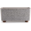 Truhlík s nožičkami Salvia 28,5x17 cm taupe hnědý