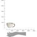 Keramický hrnek Queen 400 ml III zlatý/bílý