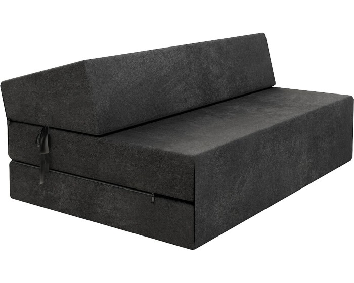 Skládací matrace a pohovka SUZI MAXI TRINITY 121 cm černá
