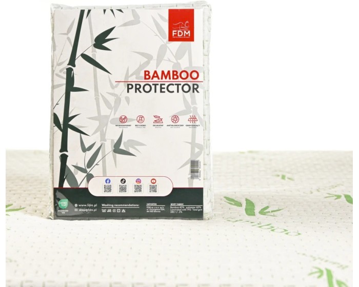 Chránič matrace BAMBOO bílý