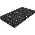 Matrace pro psy SLOOKE 101x55x4 cm černá/zlaté tlapky