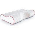 Ergonomický polštář COMO CONTOUR POINT 50x33 cm bílý