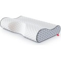 Ergonomický polštář COMO CONTOUR POINT SPACE 50x33 cm bílý