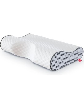 Ergonomický polštář COMO CONTOUR POINT SPACE 50x33 cm bílý