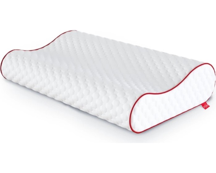 Ergonomický polštář COMO LUX POINT 50x33 cm bílý