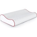 Ergonomický polštář COMO LUX POINT 50x33 cm bílý