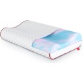 Ergonomický polštář COMO LUX POINT 50x33 cm bílý