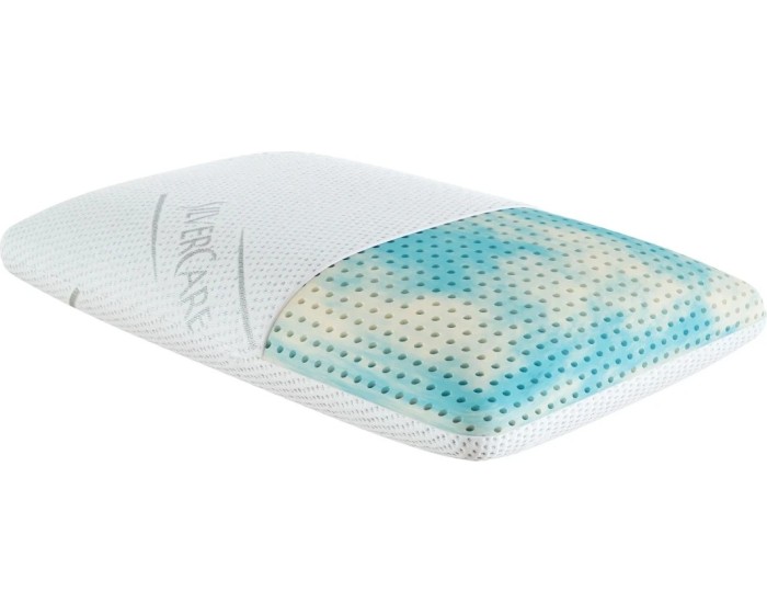 Ergonomický polštář AQUA SILVERCARE 70x40 cm bílý