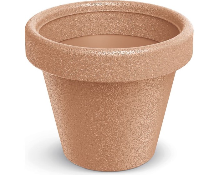 Plastový květináč ORIGINAL terakota matný