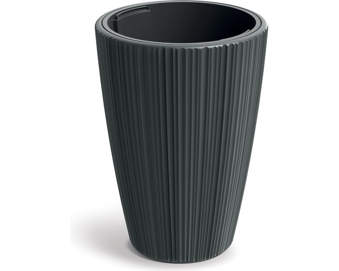 Květináč Oros tmavě šedý