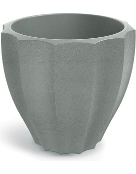 Květináč Ronas Rounde betonově šedý