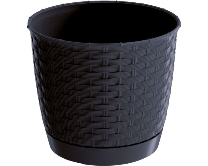 Květináč Ratolla Round antracit