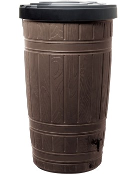 Sud na dešťovou vodu WOODMAN tm.hnědý 265l