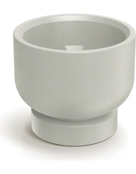 Plastový květináč MOLTAS BASE ROUND 40 cm pískový