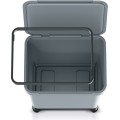 Odpadkový koš SYSTEMO 29 L šedý