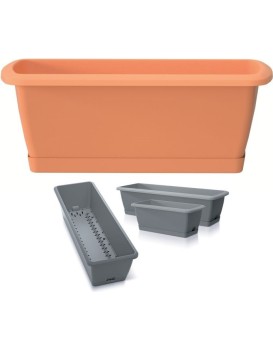 Truhlík se zavlažov. systémem RESPON terakota
